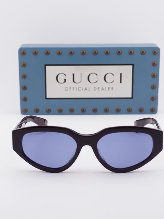Gucci GG1845SA 004 Square Sunglasses - Violet main image 5